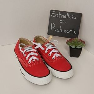 Converse All Stars Classic Low Tops Red Womens Sz 6.5